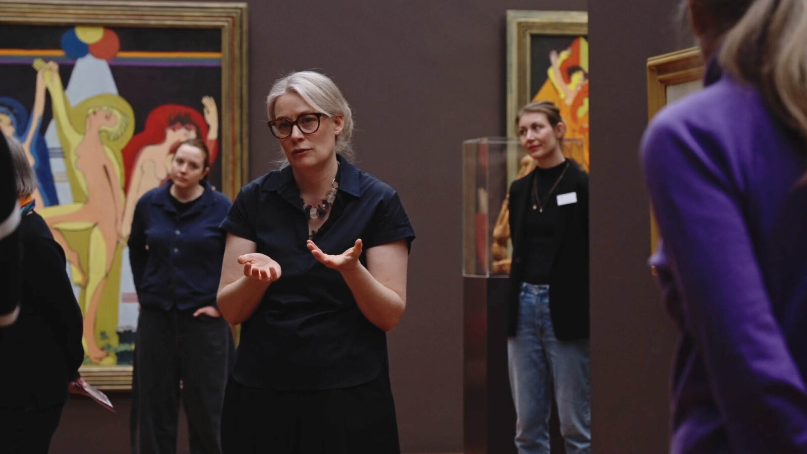 Kommunikationsmittel zur Ausstellung «Kirchner. Picasso»